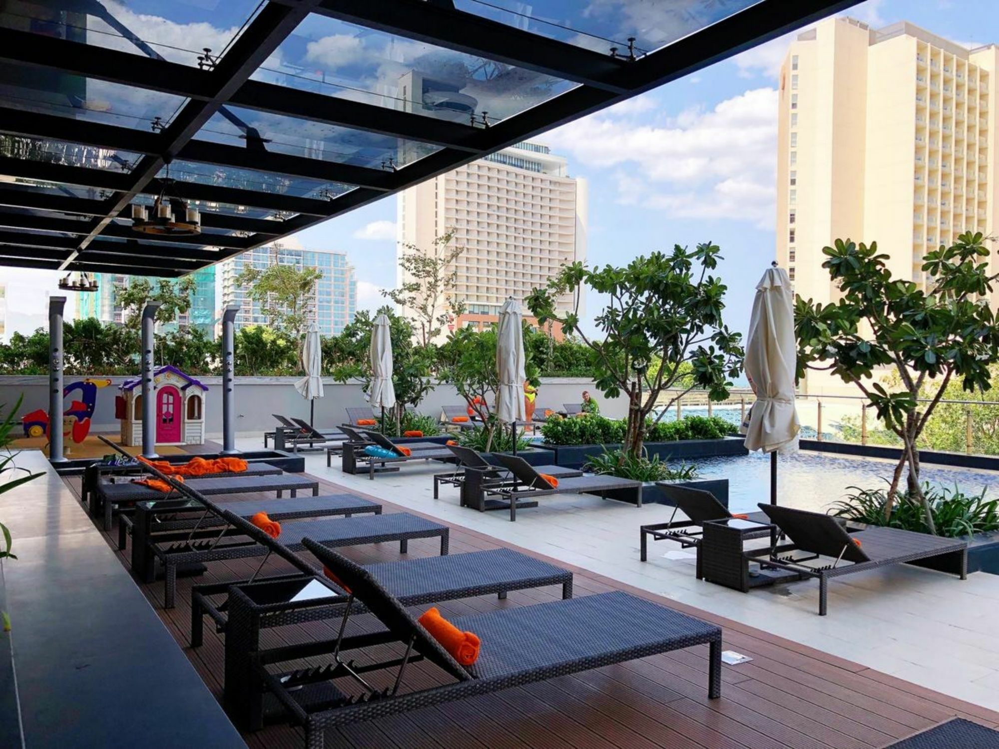 Parama Apartments Balcony Beachfront Nha Trang Exterior photo